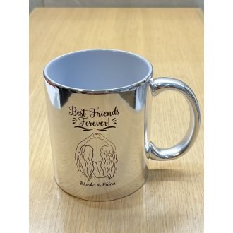 Fém bögre-egyedi képpel felirattal