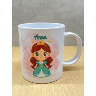   Műanyag fényképes, feliratos bögre (nem csak) gyerekeknek